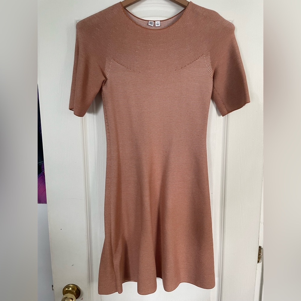 Uniqlo Women's Mini Dress in Tan